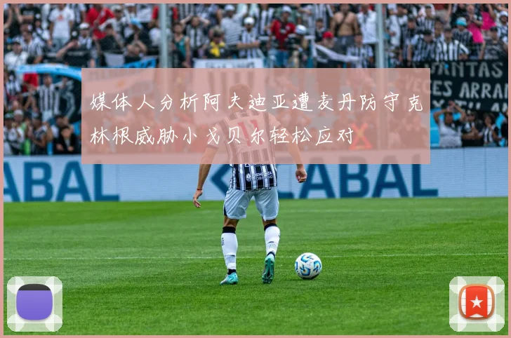 媒体人分析阿夫迪亚遭麦丹防守克林根威胁小戈贝尔轻松应对